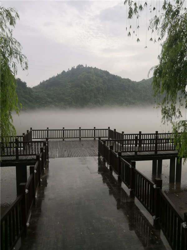 摄影-高速物业休宁横江府-秦树明-揽山悦水，烟雨横江